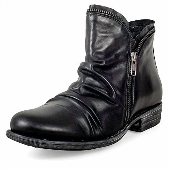 Miz Mooz Luna Ruched Ankle Boot