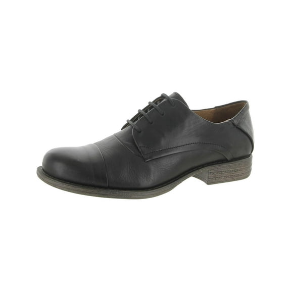 Miz Mooz Mens LETTY Heel Tap Padded Leather Oxfords