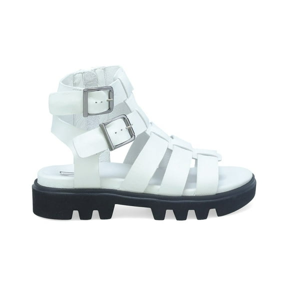 Miz Mooz Panthea Leather Sandal, 36, White