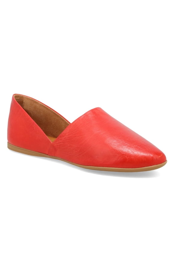 Women's Kimmy Flat in Scarlet , 10 US