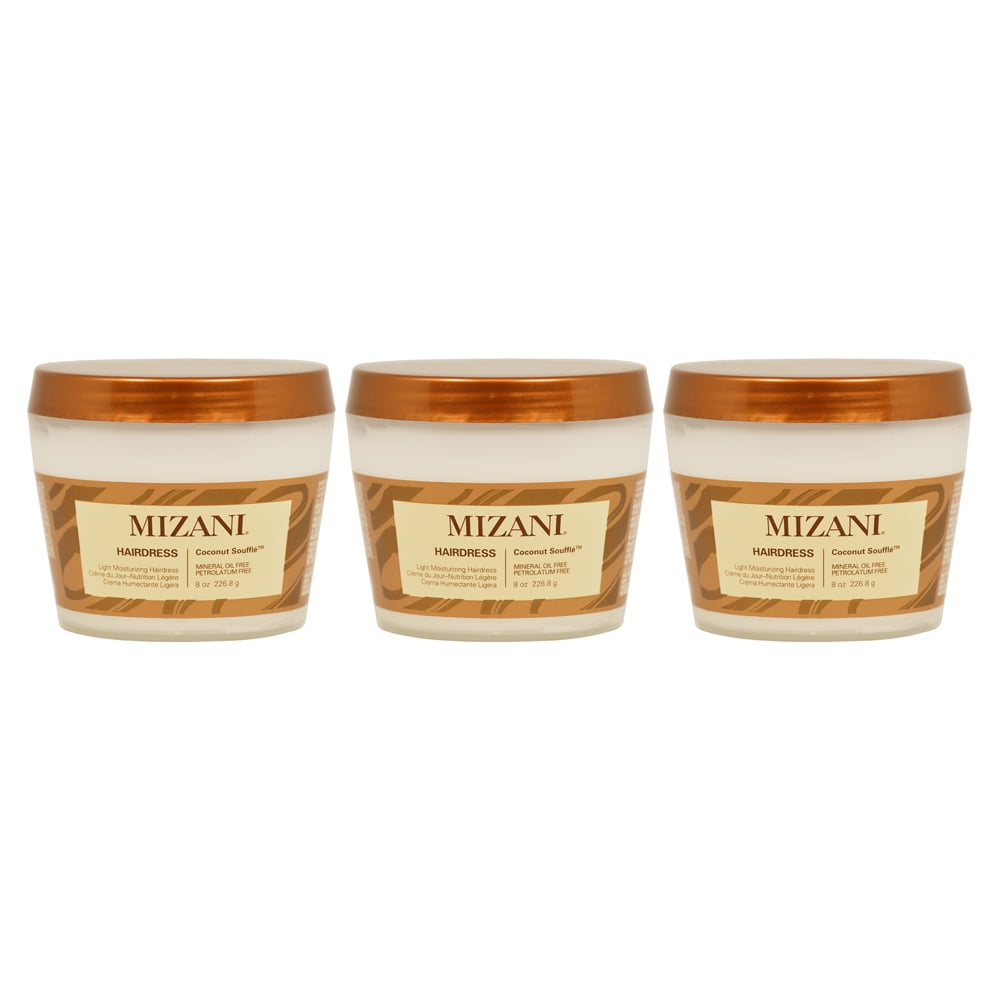 Mizani Coconut Souffle Hair dress 8 Oz (Pack of 3)