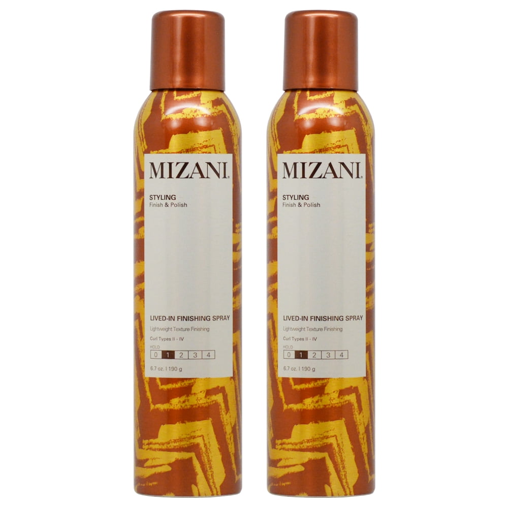 Mizani Lived In Finishing Hairspray 6.7Oz "Pack Of 2"