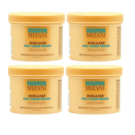 Mizani Rhelaxer Fine / Color-Treated 30oz (Pack of 4)