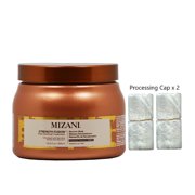 Mizani Strength Fusion Recover Mask 16.9oz + Processing Cap (2 Packs)