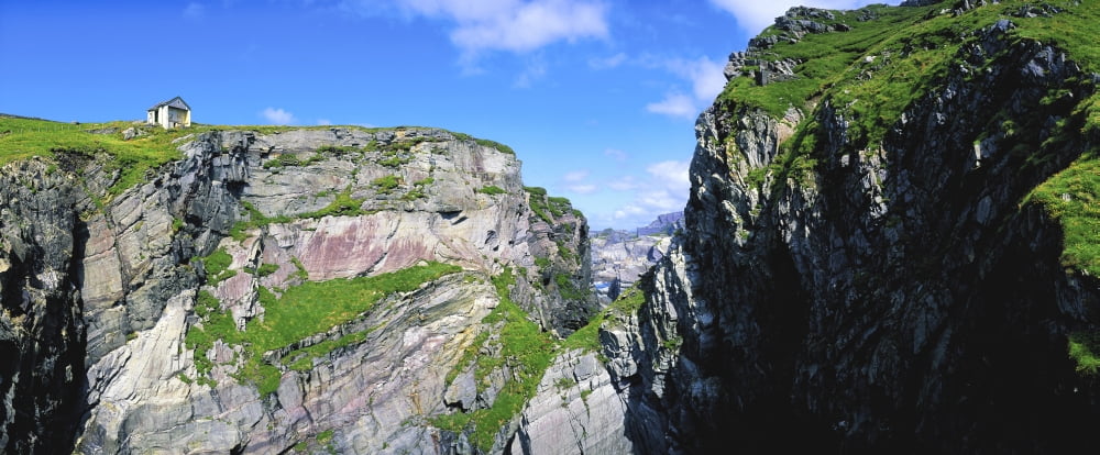 Mizen Head Ivagha Peninsula Co Cork Ireland Canvas Art - The Irish Image Collection Design Pics (44 x 18)