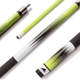 thumbnail image 1 of Mizerak 58 In. Deluxe Composite Neon Fade 2-Piece Billiards Cue, Green, 1 of 7