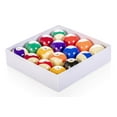 thumbnail image 1 of Mizerak Regulation Size and Weight Deluxe Chip Resistant 15 Billiard Pool Ball and Cue Ball Set, 1 of 4