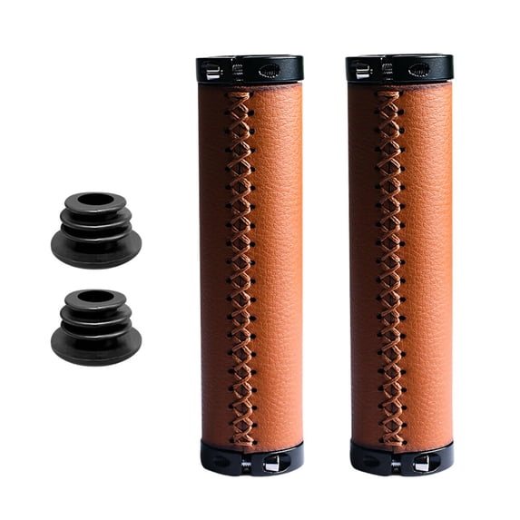 Mizh 1 Pair of Professional Bike Grips Wear-resistant Handle Grips Replaceable Cycle Grips