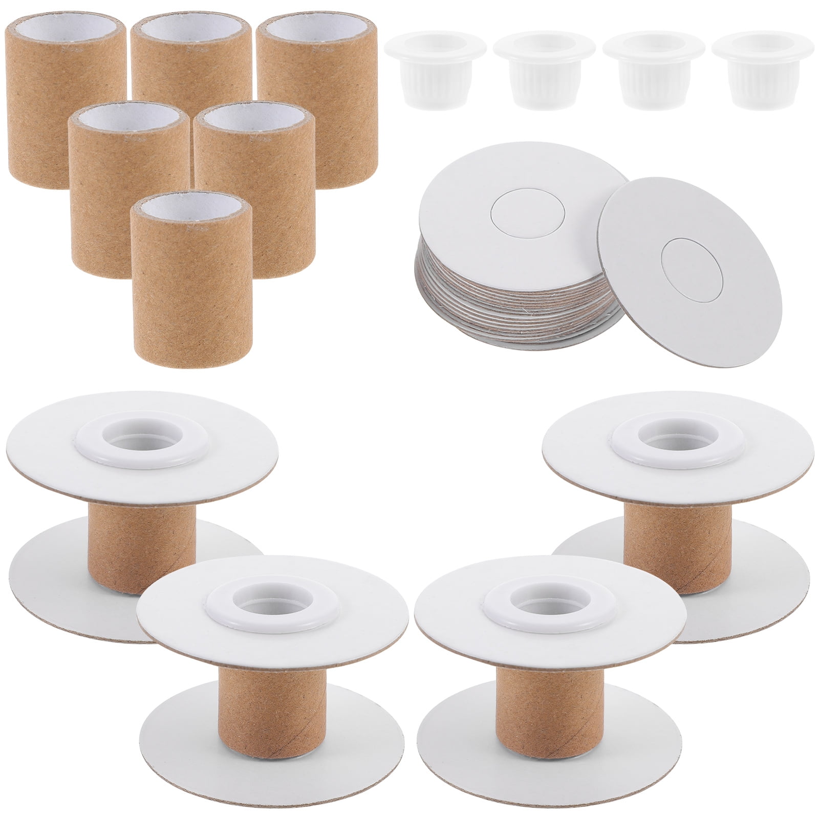 Black Plastic Empty Spools - 3.6-inch Variety Pack For Organizing Paracord, Thread, Yarn & Craft Supplies (6, 9, Or 17 Piece Sets) - View #9
