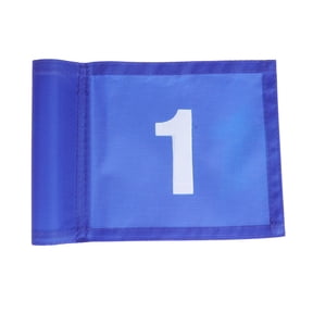 BALAHAPY Golf Marker Flag with Printed Number for Putting Green Practice and Training