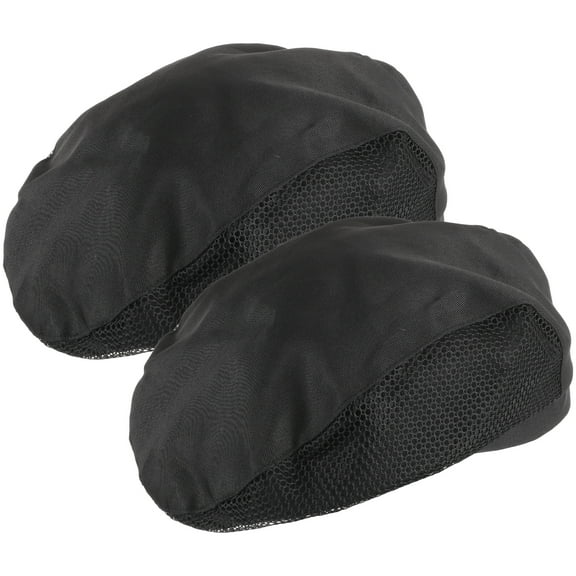 Mizh 2pcs Cook Hat Woman Man Worker Hat Reusable Washable Food Service Hair Net Cap