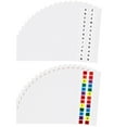 thumbnail image 1 of Mizh 40 Sheets Page Markers Tabs Alphabet Tabs Plastic Notebook Alphabetical Tabs Self-adhesive Page Tabs, 1 of 6