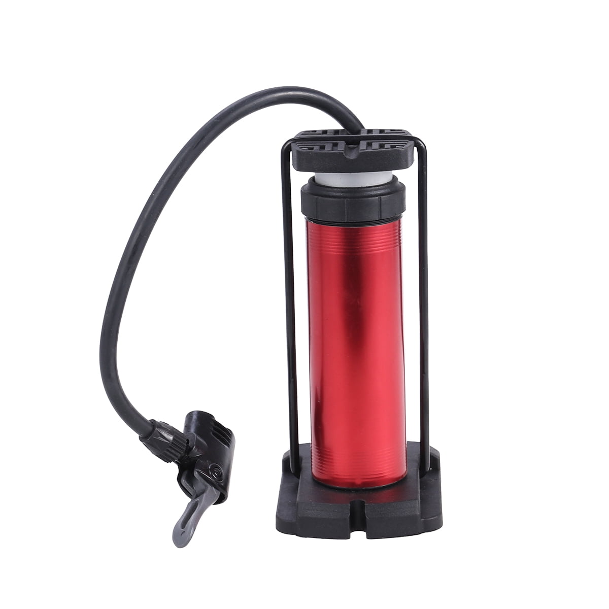 Mizh Bike Pump Portable Mini Bike Floor Pump Foot Activated Tire & Air