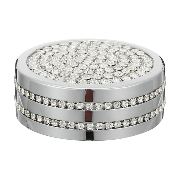 Mizh Car Switch Knob Cover Crystal Decal Rhinestones Sticker Car Decorative Accessory