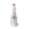 thumbnail image 1 of Mizh Ceramic Figure Home Decoration Creative Desktop Ornament Delicate Crafts Figure Decoration White, 1 of 5