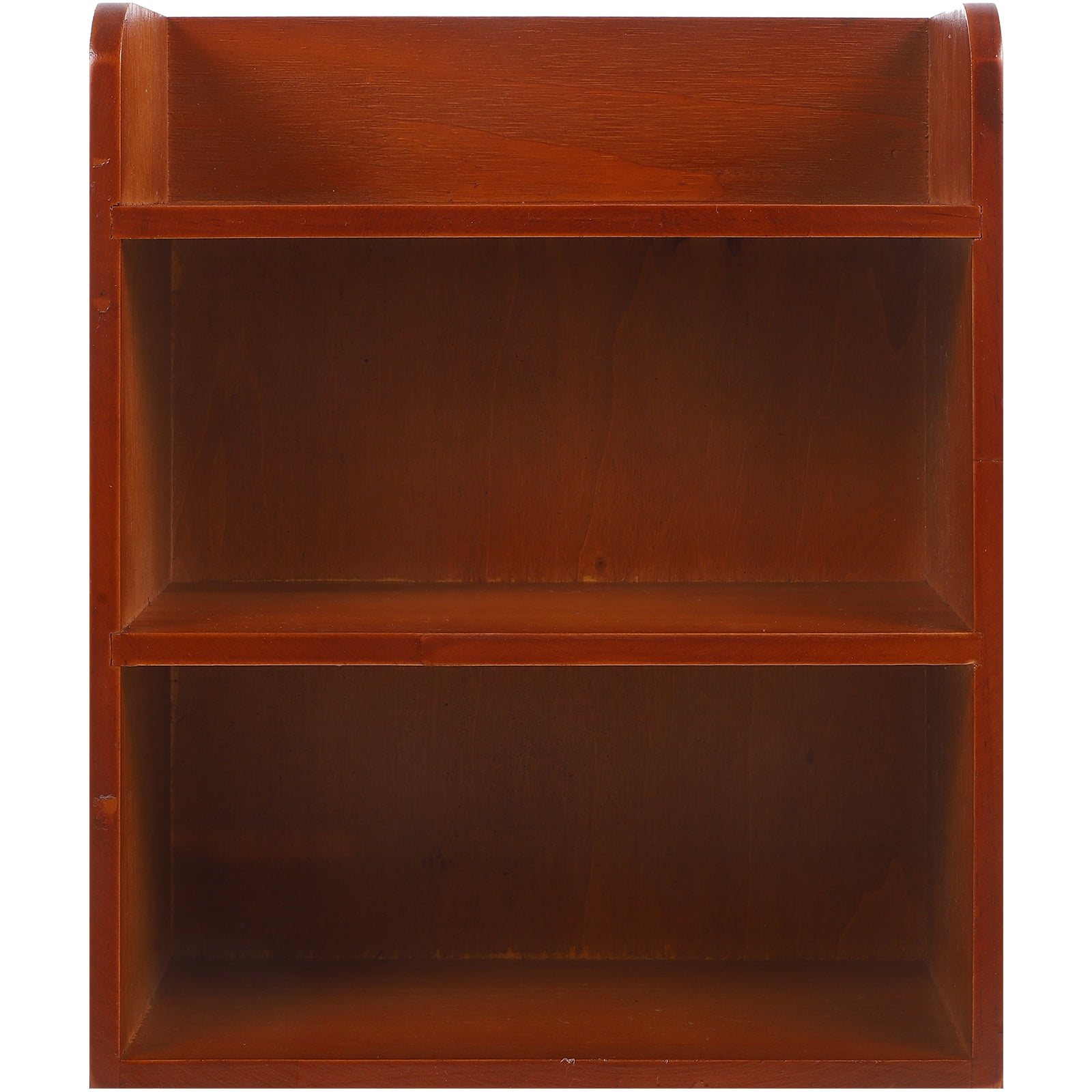 Mizh Household Widelyused Storage Rack Desktop Wooden Stand Wall