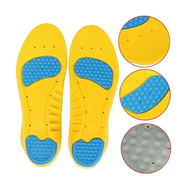 Mizh Pair of Memory Orthotic Arch Support Boot Shoes Insoles Insert Pad Comfortable Breathable - Size
