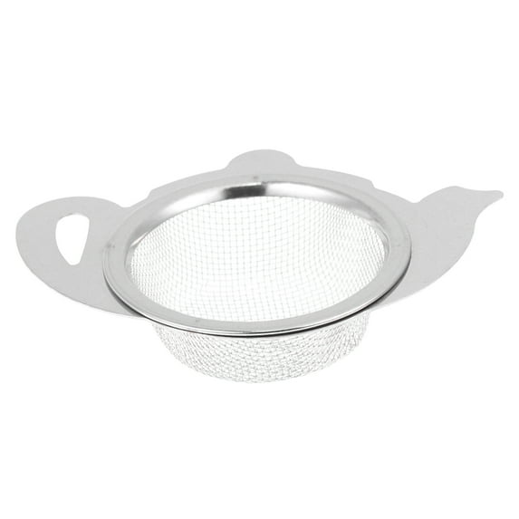 Mizh Stainless Steel Flour Powder Sieves Sifters Tea Oil Juice Colander Filter Strainer Kitchen Gadget for Cooking Baking BBQ (Teapot Type)