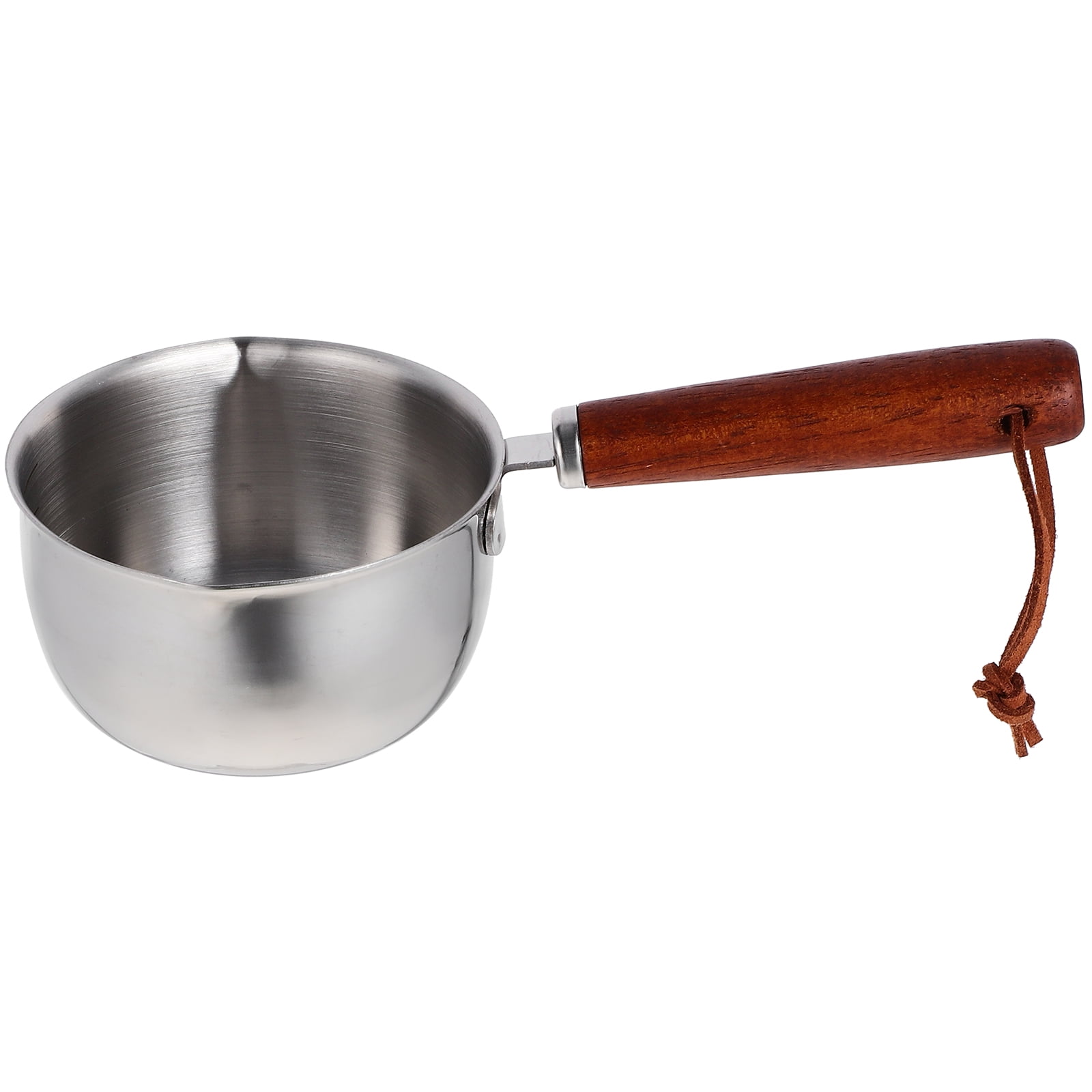 Mizh Stainless Steel Sauce Pan Small Induction Pot Kitchen Cookware For Cooking Boiling Stewing