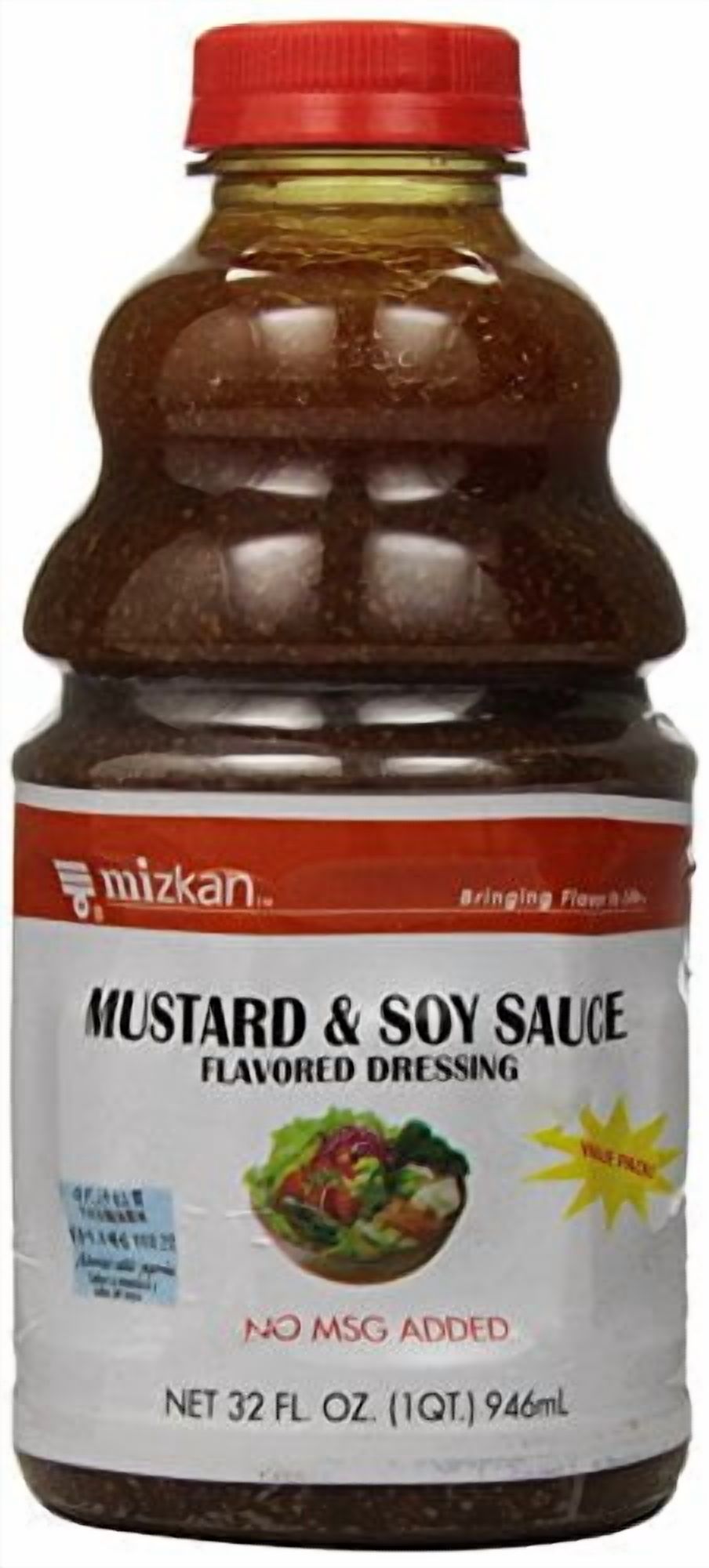 Mizkan Mustard & Soy Sauce Flavored Dressing 32oz/946ml