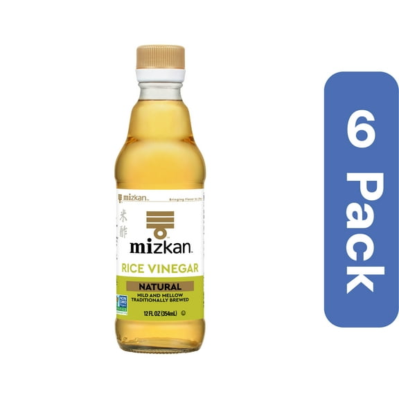 Mizkan Natural Rice Vinegar 12 oz (Pack Of 6)