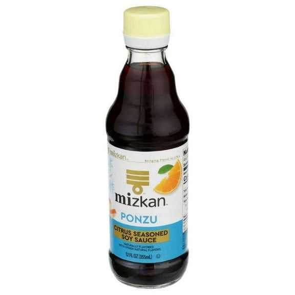 Mizkan Ponzu Citrus Soy Sauce, Versatile Tangy Seasoning - 12 oz (Pack of 6)