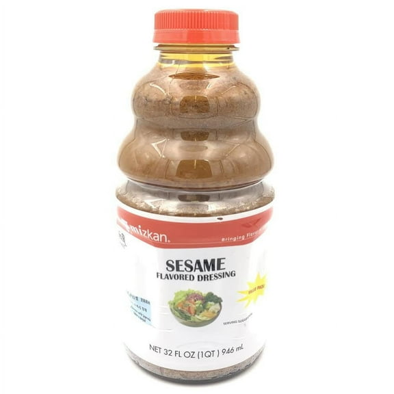 Mizkan Sesame Flavored Dressing 946mL 32oz Plus NineChef Brand Coffee Tea Spoon