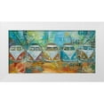 thumbnail image 1 of Mizo 32x18 White Modern Wood Framed Museum Art Print Titled - BULLY LINE, 1 of 4