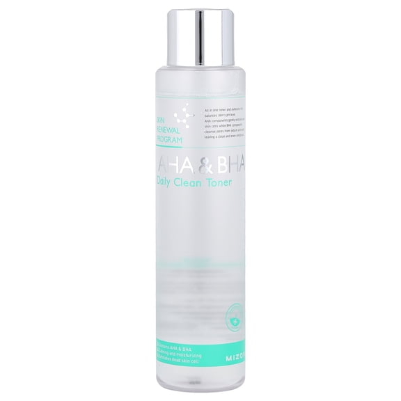 Mizon AHA & BHA Daily Clean Toner, 5.07 fl oz (150 ml)