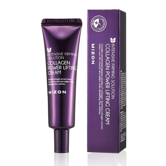 Collagen Power Lifting Cream, 1.18 fl oz - Anti-Aging Collagen-Boosting Face Cream, a Soothing and Antioxidant Face Moisturizer for All Skin Types