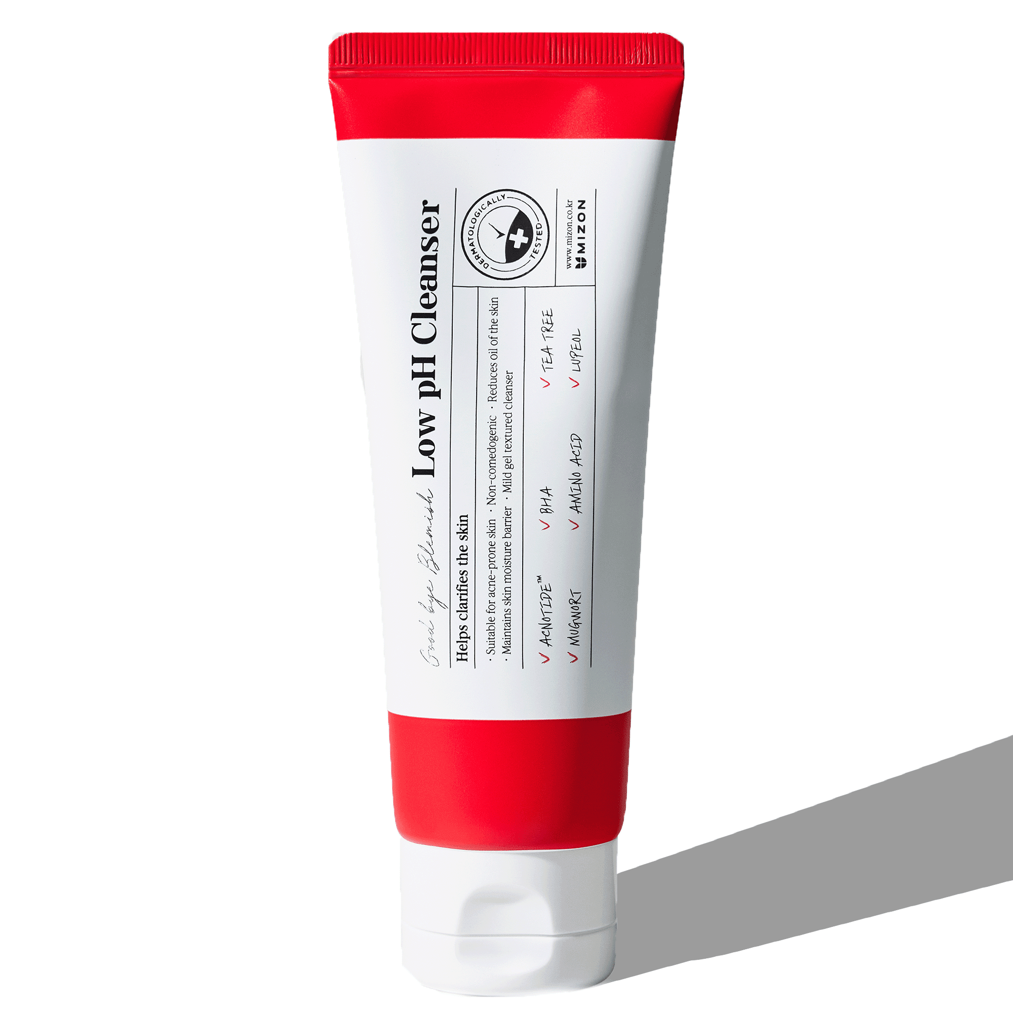 Mizon Good Bye Blemish, Low pH Cleanser, 3.38 fl oz (100 ml)