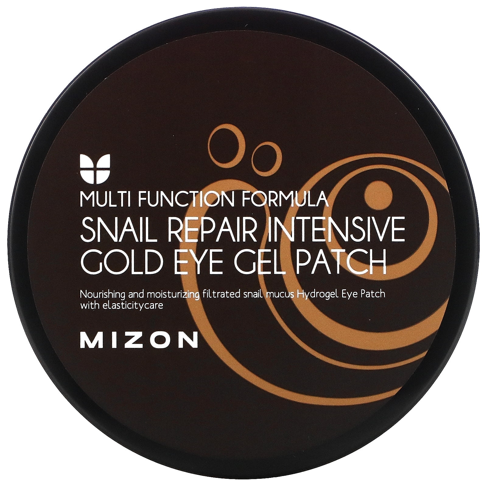 Mizon Snail Repair Intensive Gold Eye Gel Patch, 60 Patches 24K Gold Under Eye Masks for Puffy