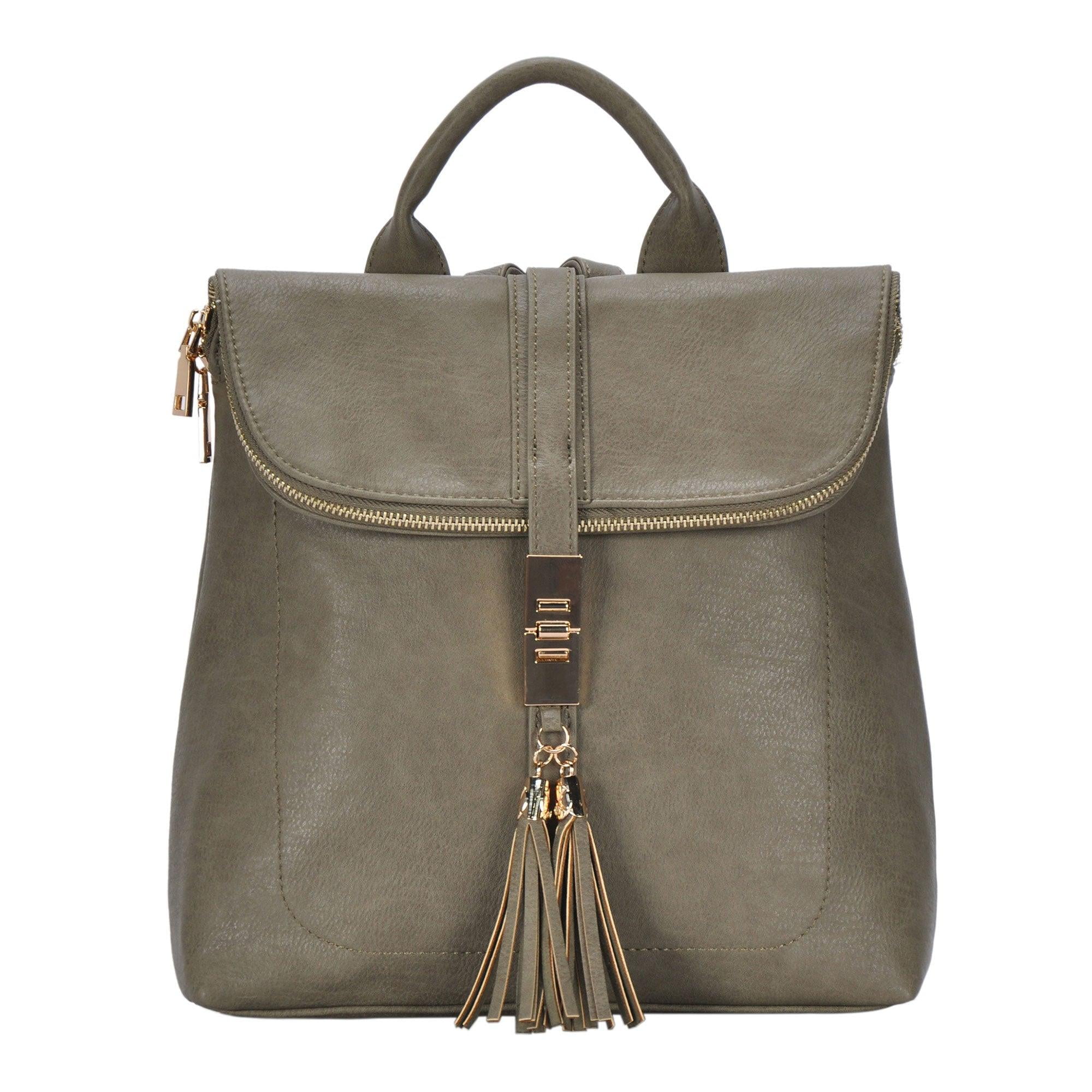 miztique vegan leather backpack