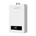 thumbnail image 1 of Mizudo Comfortech Classic CS120 Propane Gas Tankless Water Heater 120,000 BTU, Up to 5.2 GPM Instant Hot Water Heater LPG, Indoor Installation, CSA Certified, White, 1 of 13