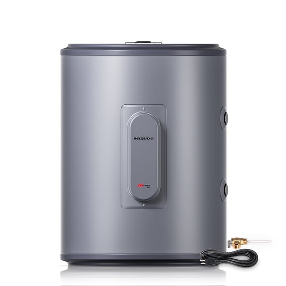 Mizudo 18 Gallon Electric Short Tank Water Heater with T and P Valve, 1500Watts, 120-Volt, Water Connection 3/4 in Npt