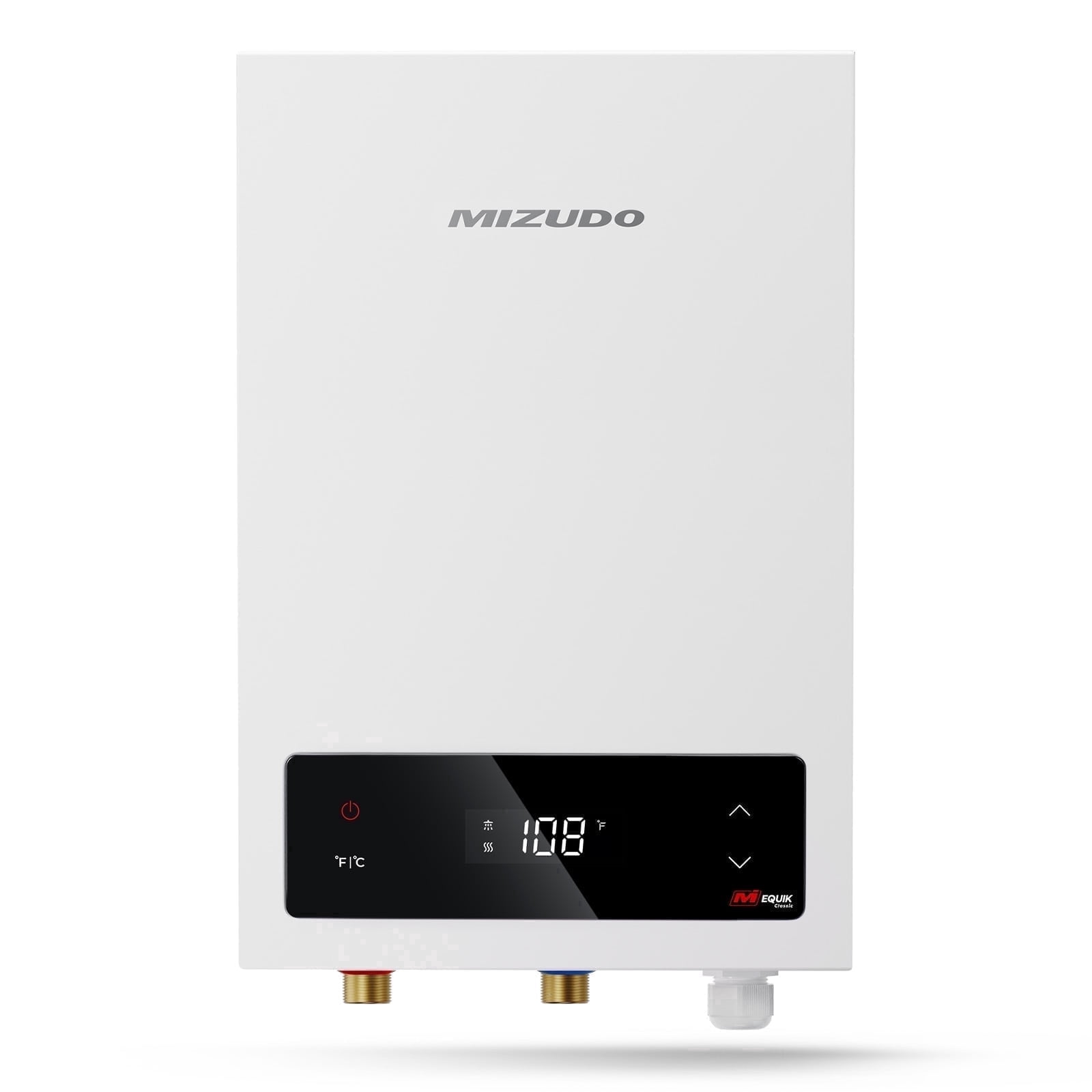 Mizudo EQUIK Classic 11 kW 1.8 GPM 240-Volt Touch Screen Residential Electric Tankless Water Heater