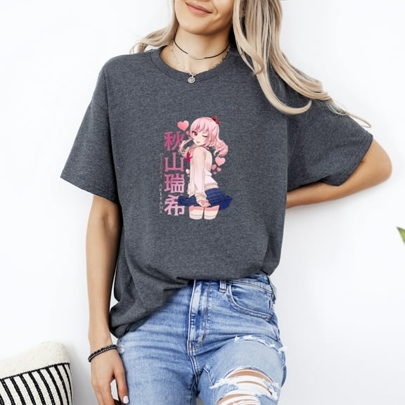 Mizuki Akiyama Project Sekai Colorful Stage Anime Game T-Shirt, for men & women, up to size 5XL