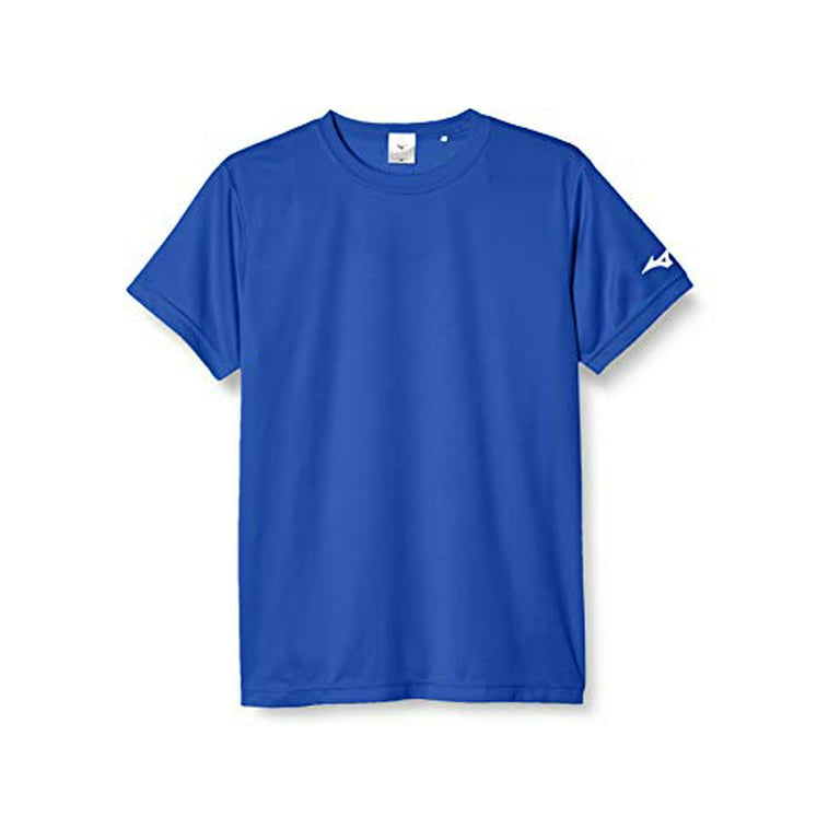 Mizuno 32JA8156 Training Wear, Short Sleeve T-shirt, Sleeve Logo
