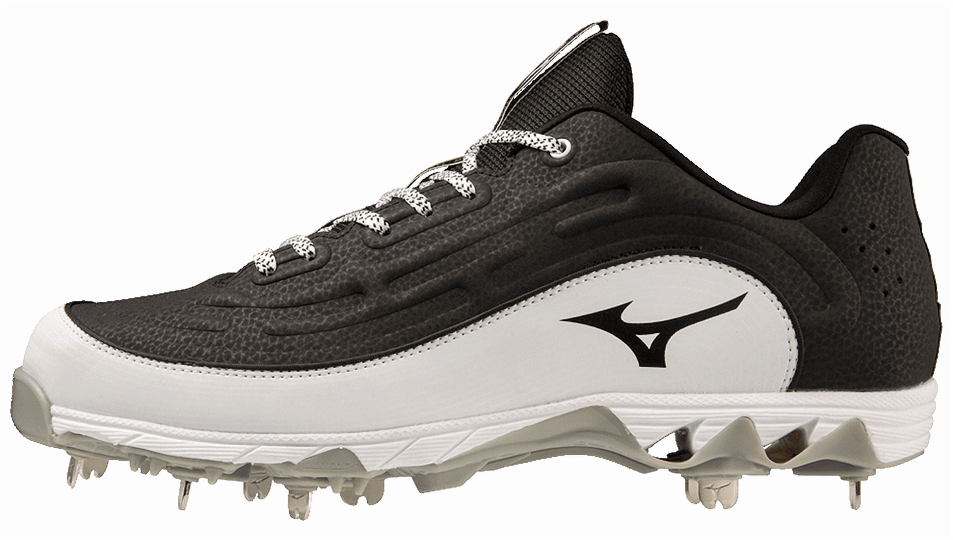 Mizuno Wave LightRevo Men's Baseball Cleat, Size 7.5, Red-White