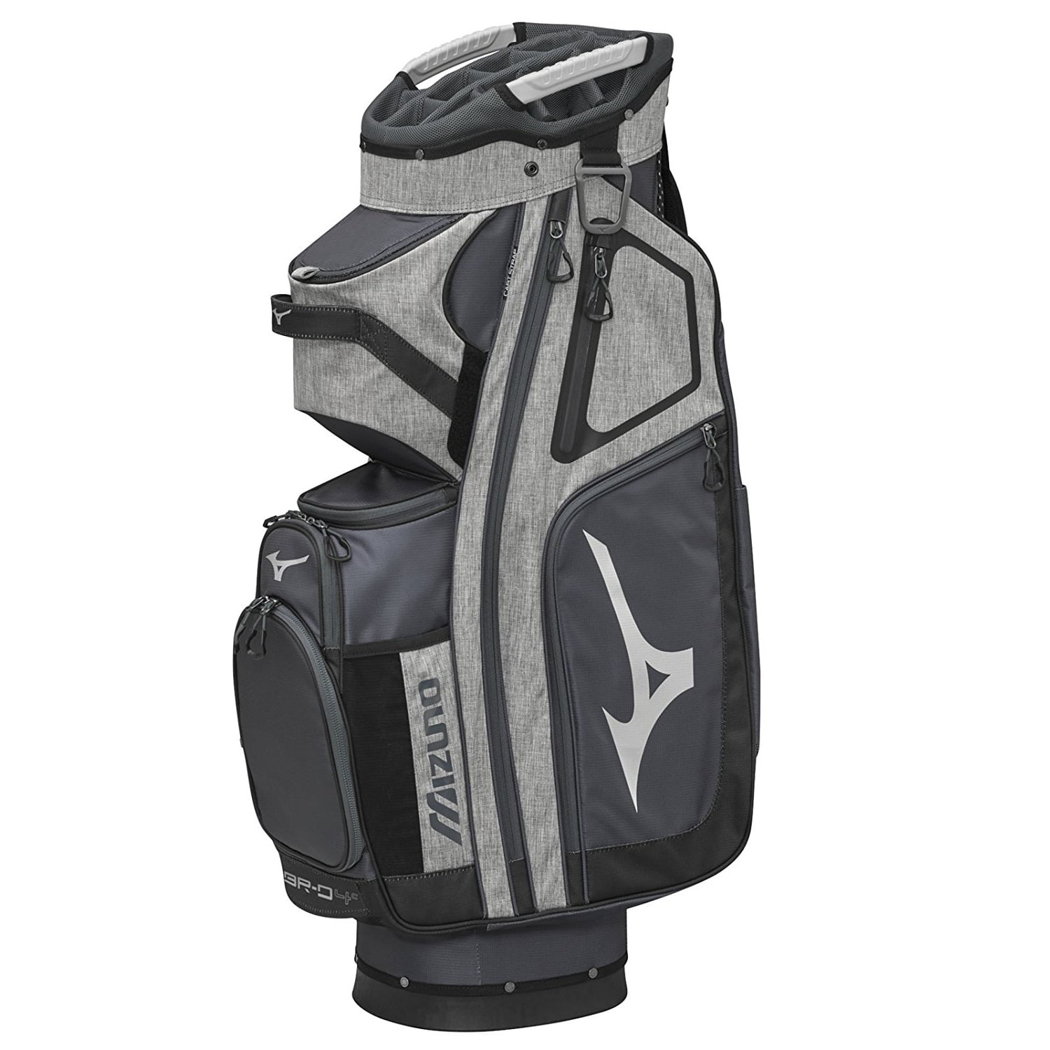 Ondoorzichtig Rook Staren Mizuno BR-D4C Golf Cart Bag, Grey/Black - Walmart.com