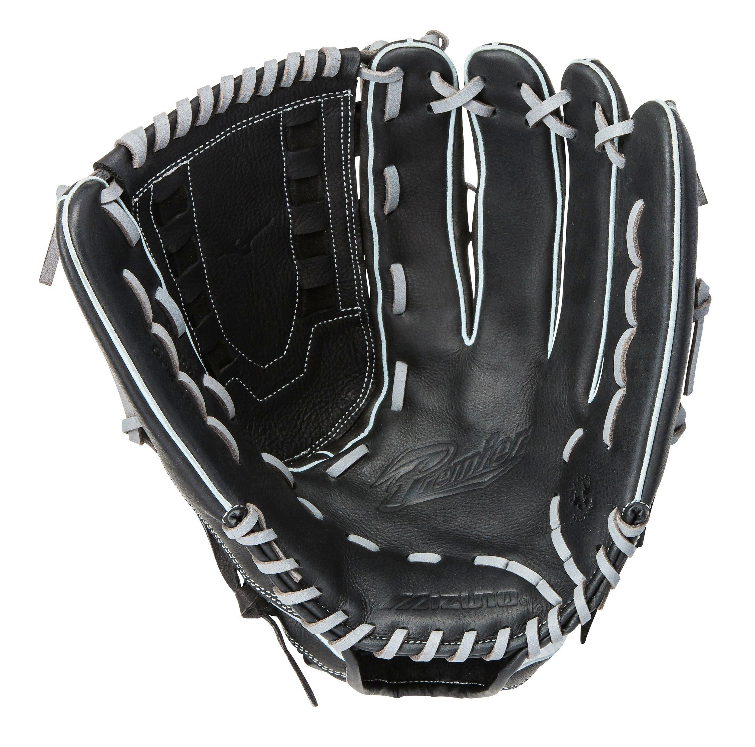 CD Icon Gloves Black Grained Leather