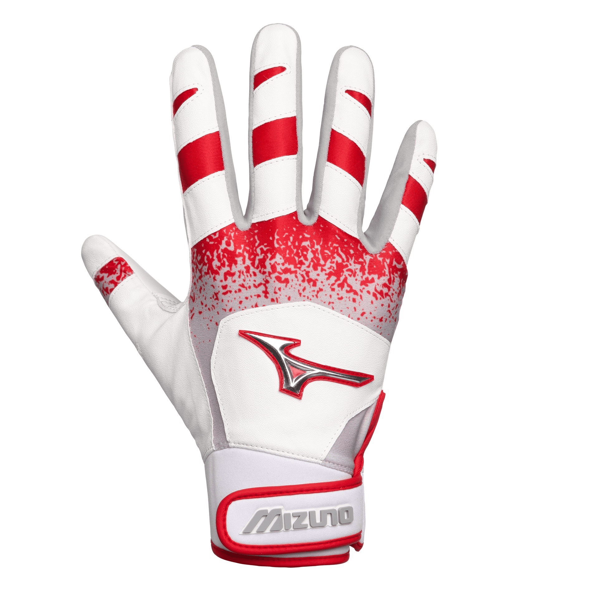 Mizuno Finch Women's Softball Batting Glove, Size Extra Large, Red