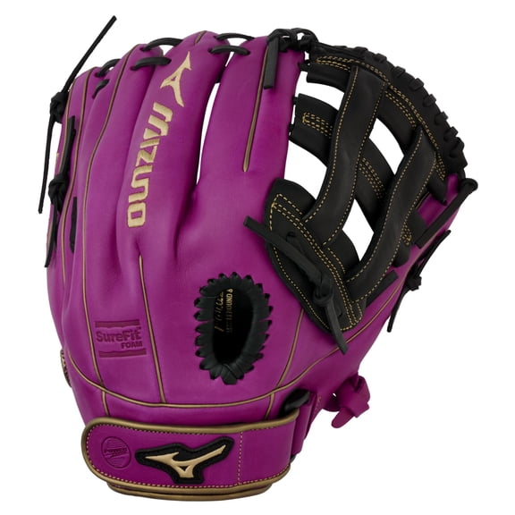 Mizuno GMVP1200PF5 MVP Prime FP, Infielder Fastpitch Glove, 12", Center Pocket Design, H Web