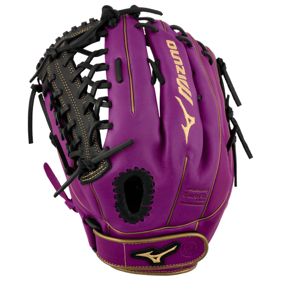 Mizuno GMVP1250PF5 MVP Prime FP, Outfielder Fastpitch Glove, 12.5", Center Pocket Design, Shock 2, BioSoft Leather
