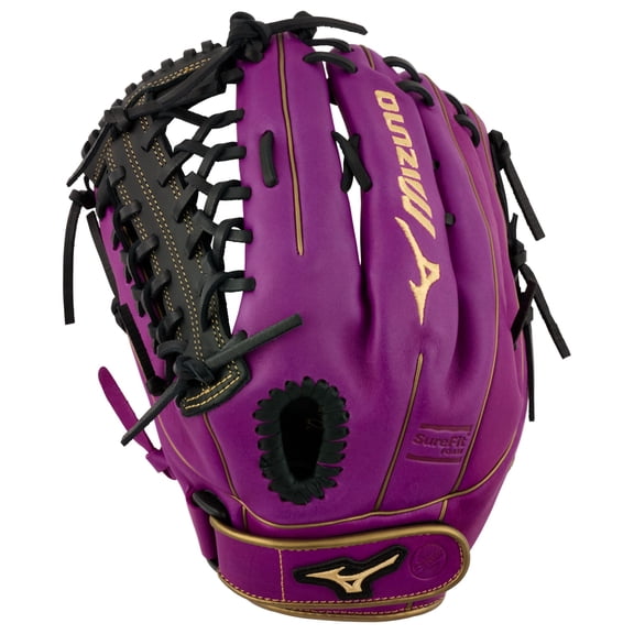 Mizuno GMVP1250PF5 MVP Prime FP, Outfielder Fastpitch Glove, 12.5", Center Pocket Design, Shock 2, BioSoft Leather