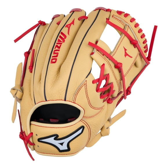 Mizuno GPSL1102 Prospect Select BB Series Infield Baseball Glove 11", Deep 3 Web, ButterSoft Palm Liner