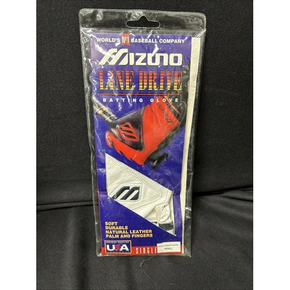 Mizuno Line Drive Batters Glove Men's (fits right hand) Small NEW