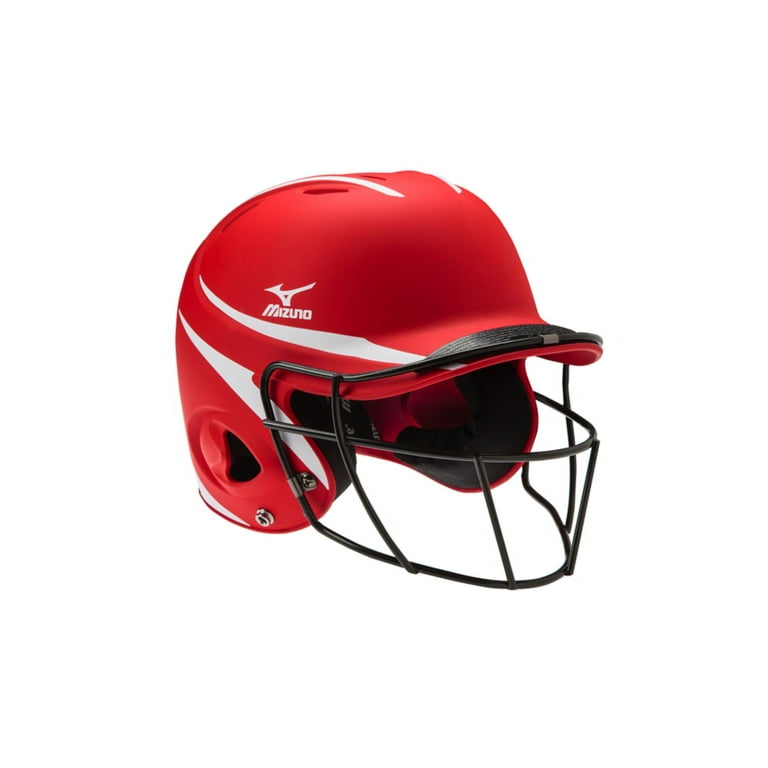 Mizuno MBH252 MVP Women s Fastpitch 2 Tone Batting Helmet with Facemask L XL