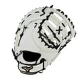 thumbnail image 1 of Mizuno Mvp Prime Fastpitch Softball First Base Mitt 13", Size 13, Left Hand: White-Black (L009), 1 of 3