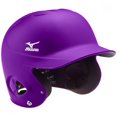 Mizuno MVP Series Matte S/M Baseball/Softball Batting Helmet, Purple